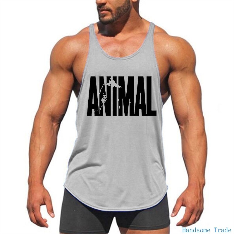 肌肉背心男tanktop men健身运动man GYM vest窄肩吊带夏季Singlet