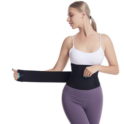 1pc Waist Trainer Slimming Body Shaper Fitness Belt Girdle女