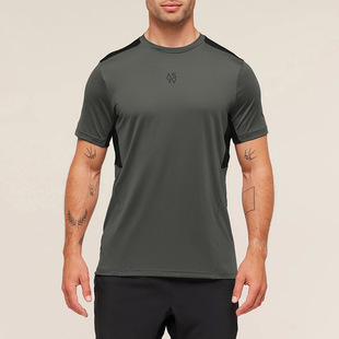 Drying Sport Gym Shirt Men 男短袖 Summer Quick New