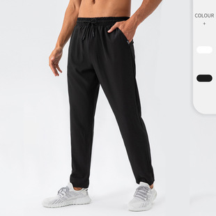 Gym Mens Sport Pants Joggings Compression Trousers男速干长裤
