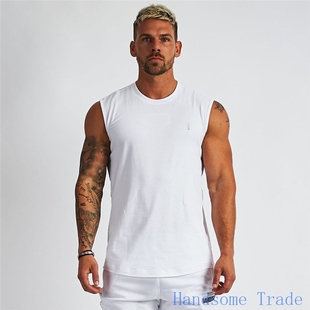 Men Fitness Shirt Top Clothing男背心Bodybuilding for