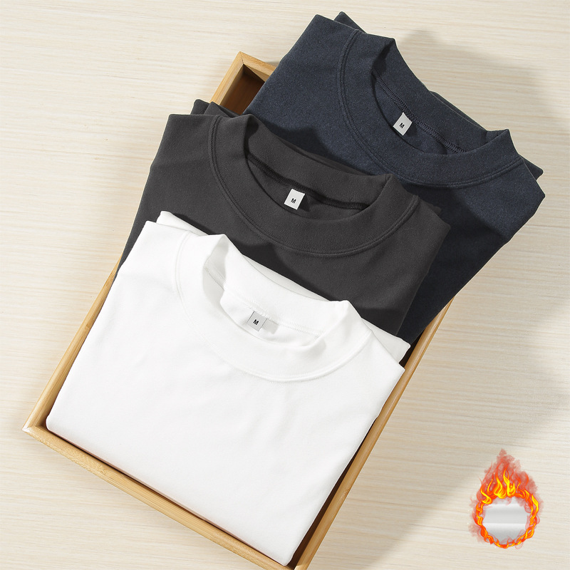 men long sleeve t shirt quality t-shirt男装春秋新款280