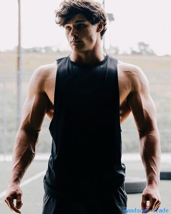 mens gym tank tshirt健身棉质跑步运动背心新款男式健身无袖衫男