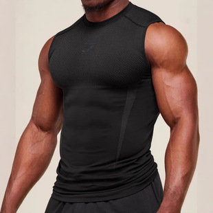 sports tank workout new sleeveles gyms fitness men 2026 tops