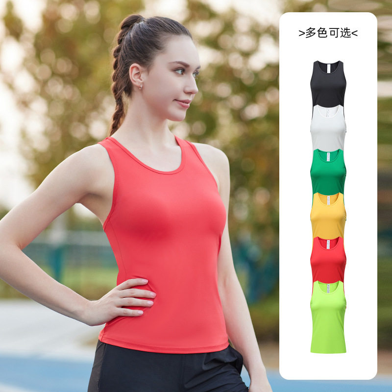 Women Compression vest tank Top女士瑜伽紧身背心透气运动美背