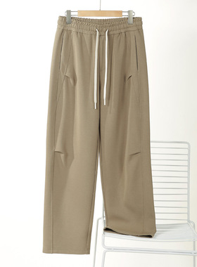 man pants men trousers男装休闲裤男2025秋季新款黑色宽松