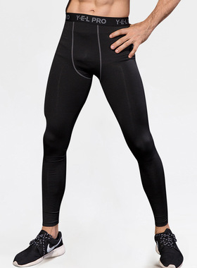 Men Compression Leggings GYM Tights Pants男子PRO 运动健身