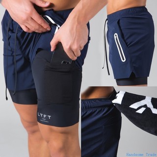 Men Shorts GYM Fitness Jogging Workout Man Sports Short Pant