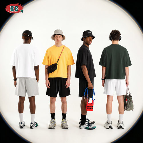 men tops american trendy man shirts tee tshirtbe男装2026夏