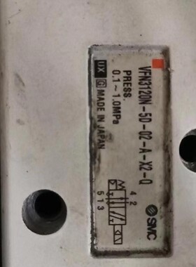SMC电磁阀VFN3120N-5DB-02-A   2个 V
