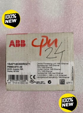 ABB PM583-ETH A5 CPU模块ABB 1SAP-议价