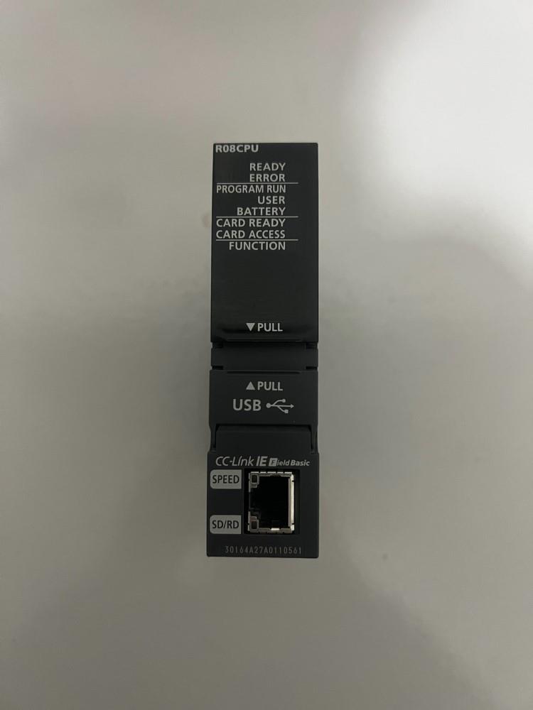 二手拆机三菱R08CPU成色如图实物拍摄正常拆机功能包