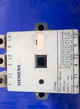 西门子接触器3TF48  22-0XMC二手拆机,成色如图,