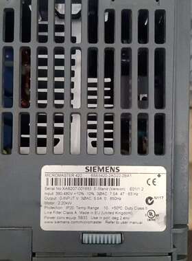 西门子变频器6SE6420-2AD22-2BA12.20k