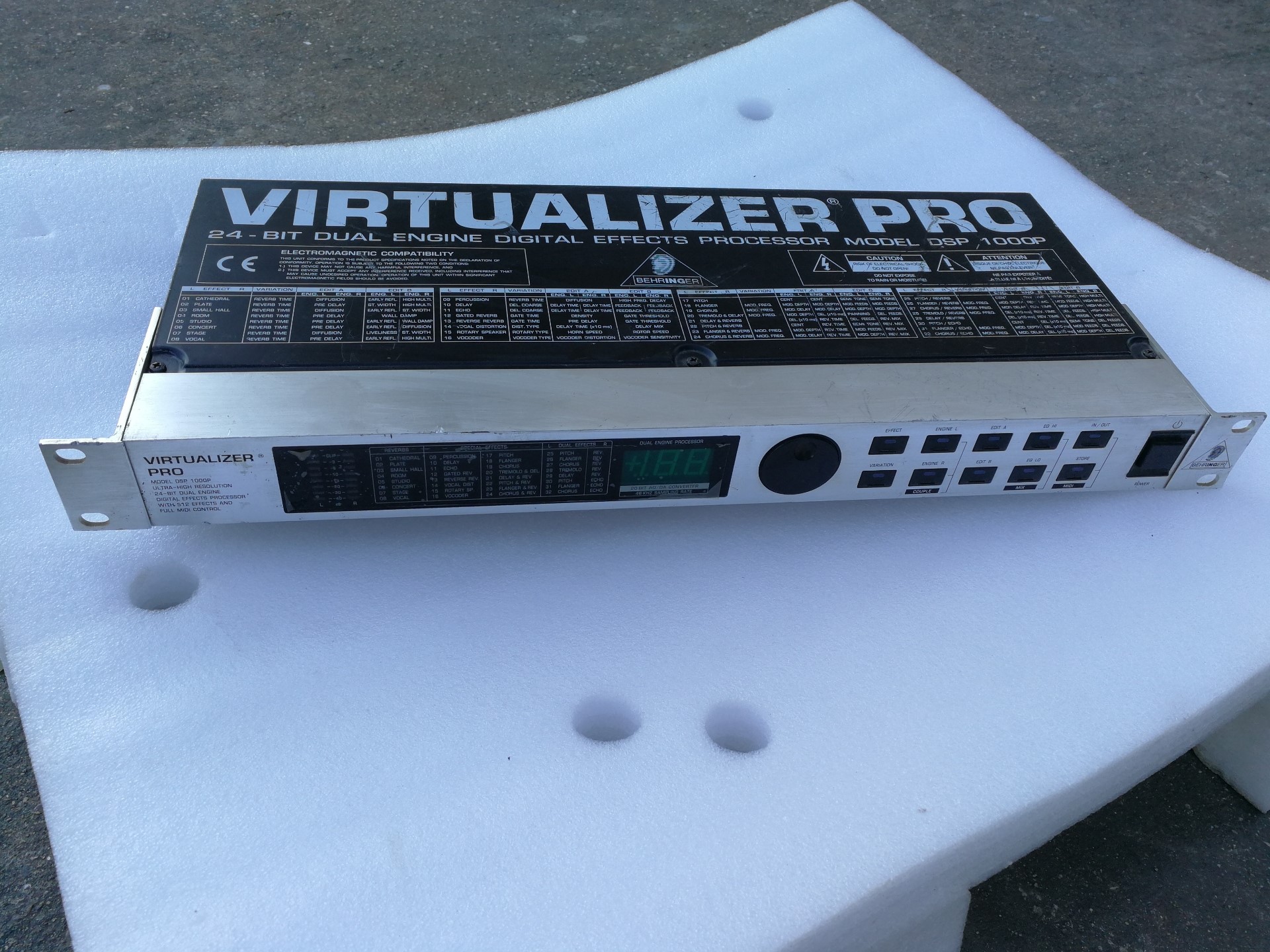 百灵达效果器DSP1000P-议价