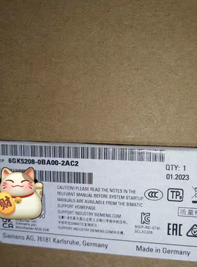 6GK5208-0BA00-2AC2SCALANCEX-议价