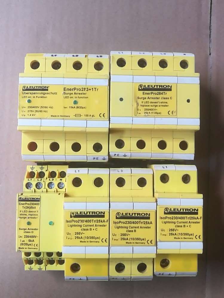 德国LEUTRON防雷器拆机实物如图所示-议价