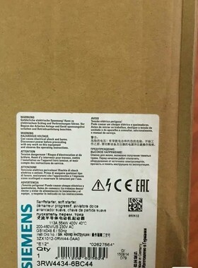 3RW4434-6BC44西门子包邮-议价