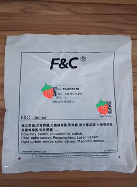 嘉准F&C光电开关FC-SPX310传感器正品保证