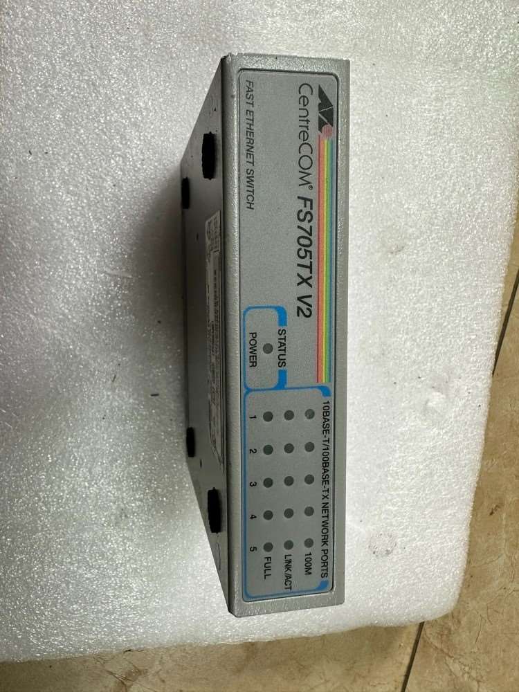 二手安耐特交换机FS705TXV2成色如图功能完好-议价