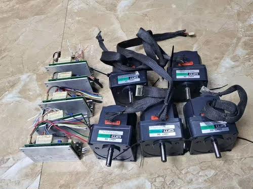 拆机东方减速电机HBLM425K-GN 驱动器HBLD25K-议价