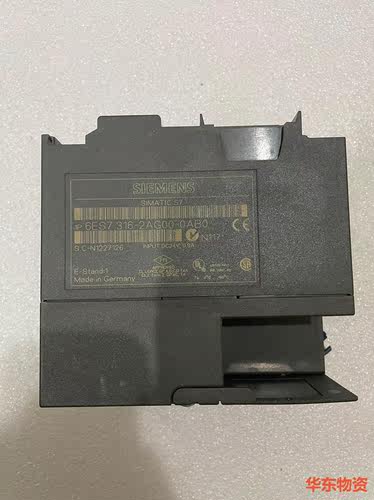 西门子plc 316-2AC00-0ABO cpu主机模块