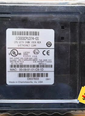 GE 模块 IC693CPU374-GS-议价