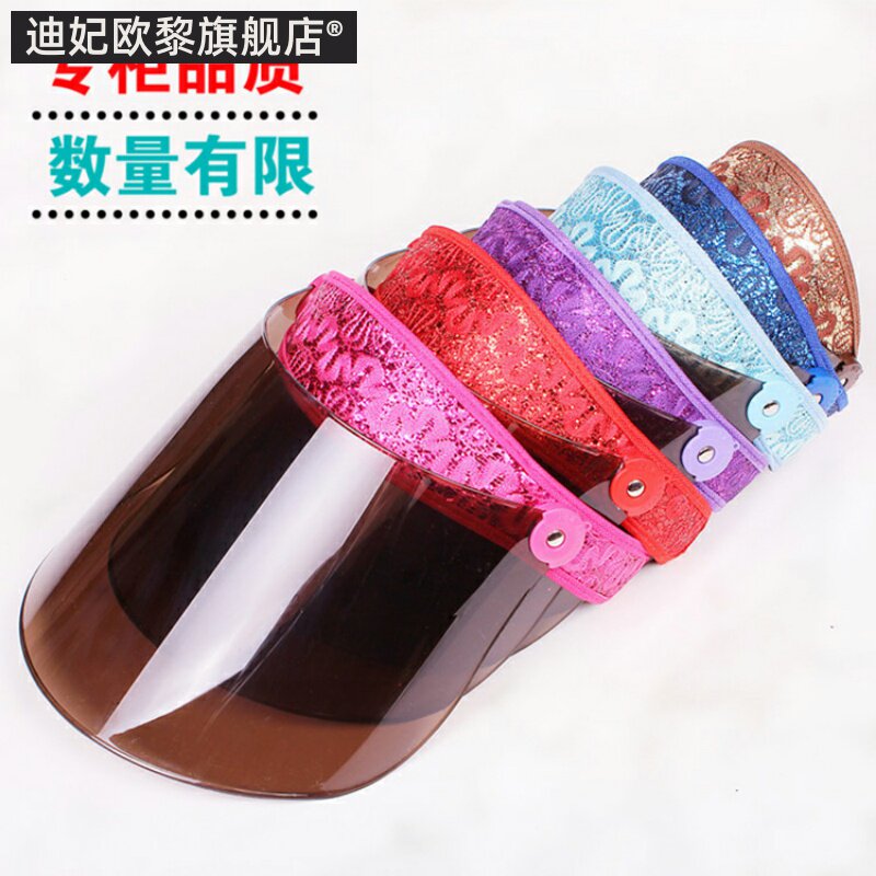 遮阳帽女士户外电动车太阳帽子