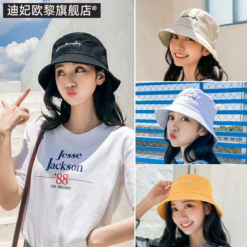 渔夫帽ins风日系学生遮阳防晒