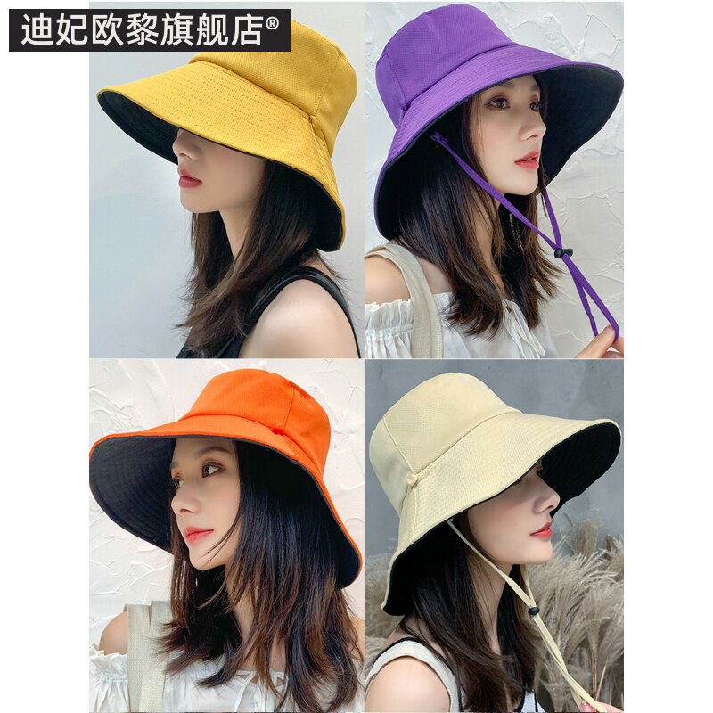 网红女夏季遮阳百搭韩版防晒帽子