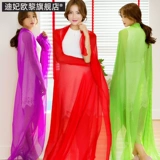 Демисезонная универсальная длинная большая тонкая накидка, модный шарф, 3м, осенняя, в западном стиле