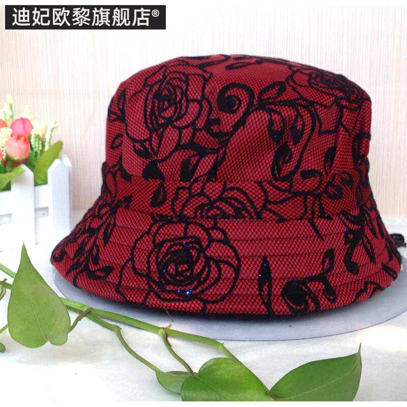 遮阳帽薄款夏季老年渔夫帽