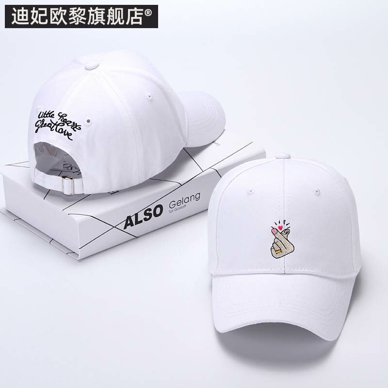 韩版百搭时尚网红帽子鸭舌新款