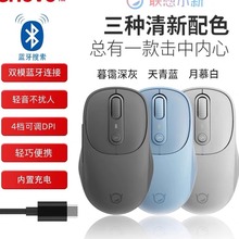 联想原装小新蓝牙plus 无线鼠标笔记本电脑便携办公USB-C充电鼠标
