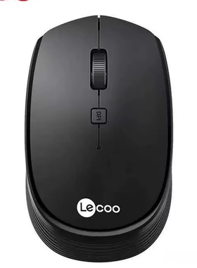 联想来酷WS202无线鼠标 小巧商务办公便携光电笔记本台式无线鼠标