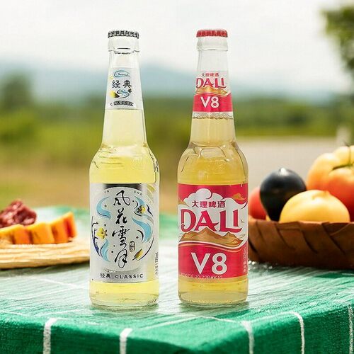 大理V8啤酒风花雪月罐装混装老牌