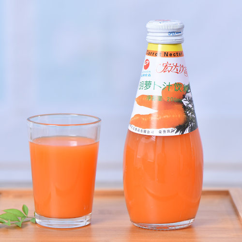 宏达胡萝卜汁果蔬汁果味饮料整箱