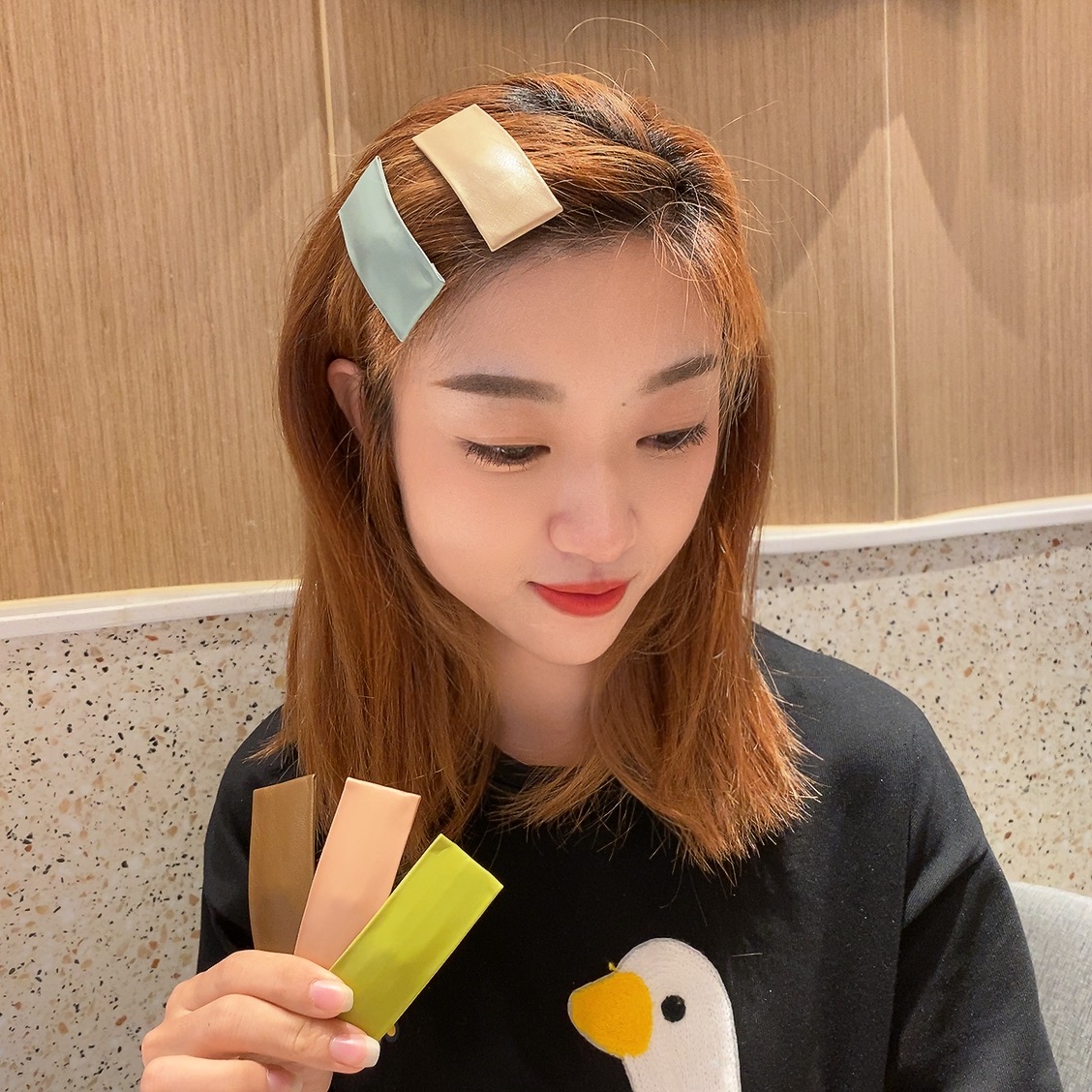 发夹简约气质彩色发饰