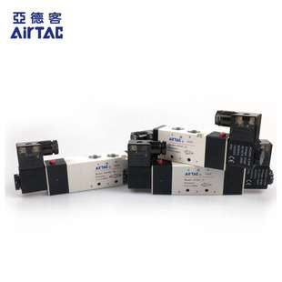 亚德客电磁阀4V310-10/08 4V330C/E/P-10 DC24V AC220V