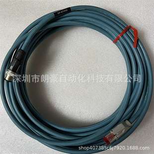 基恩士OP-87459 Ethernet电缆M12 4pin-RJ-45 NFPA79电缆10 m