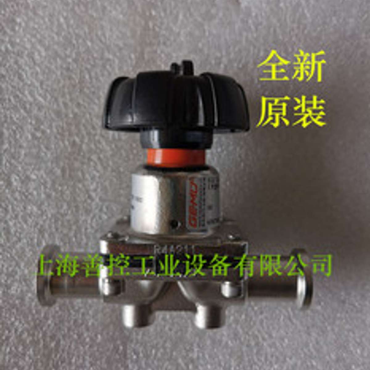 GEMU盖米手动隔膜阀612 10D86C 59C DN10 DN8 DN15 316焊接卡盘