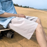 K208P20外景薄款凉爽夏装五分裤青年潮流百搭短裤纯色加大码，男装休闲裤，电商A050