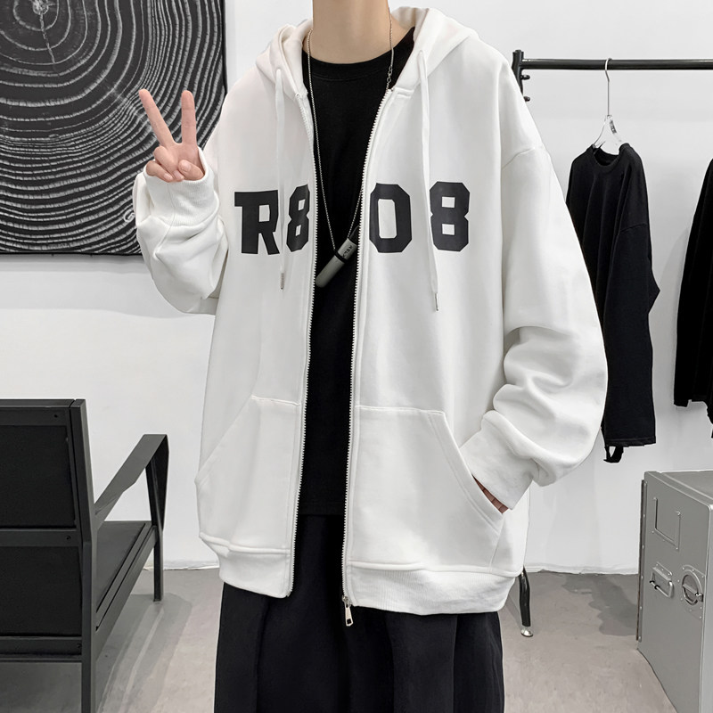 Y8886P50大皂风字母印花港风潮流宽松情侣大码卫衣学生百搭春,男装卫衣,电商A050
