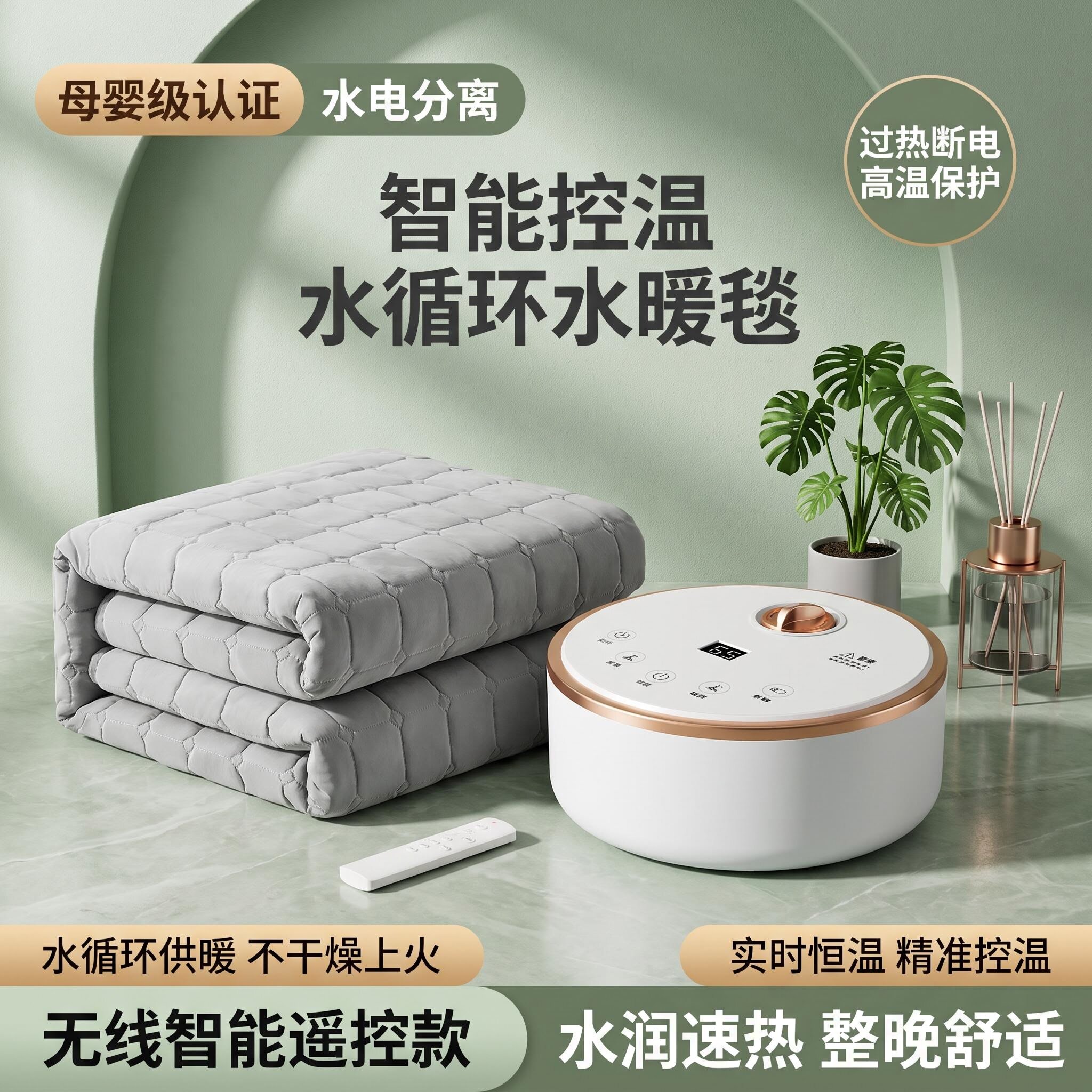 2025新款水暖毯双人加厚