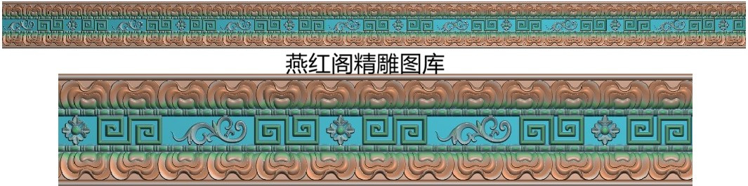 万字洋花莲花花瓣线条佛桌宽线压线横条藏式深雕精雕图灰度图浮雕