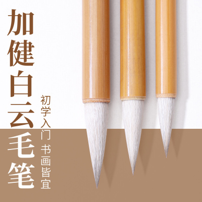 加健大白云初学者写字画画毛笔