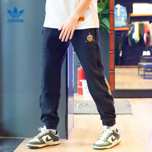 Adidas阿迪达斯男裤三叶