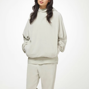 Adidas阿迪达斯三叶草男女春秋运动休闲卫衣舒适连帽套头衫 IA3455