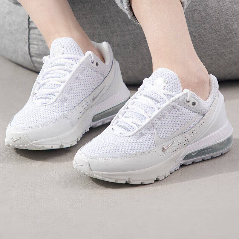 NIKE耐克女鞋AIR MAX缓震气垫鞋白色休闲运动鞋时尚耐磨跑步鞋