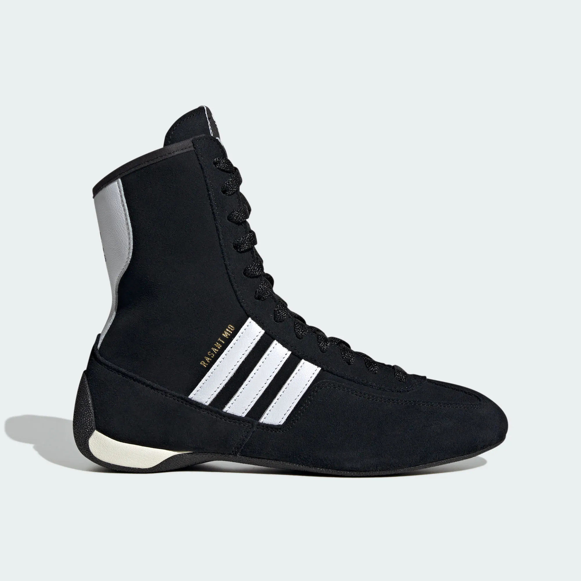 adidas阿迪达斯复古赛车文化中高帮薄底运动鞋JH6665